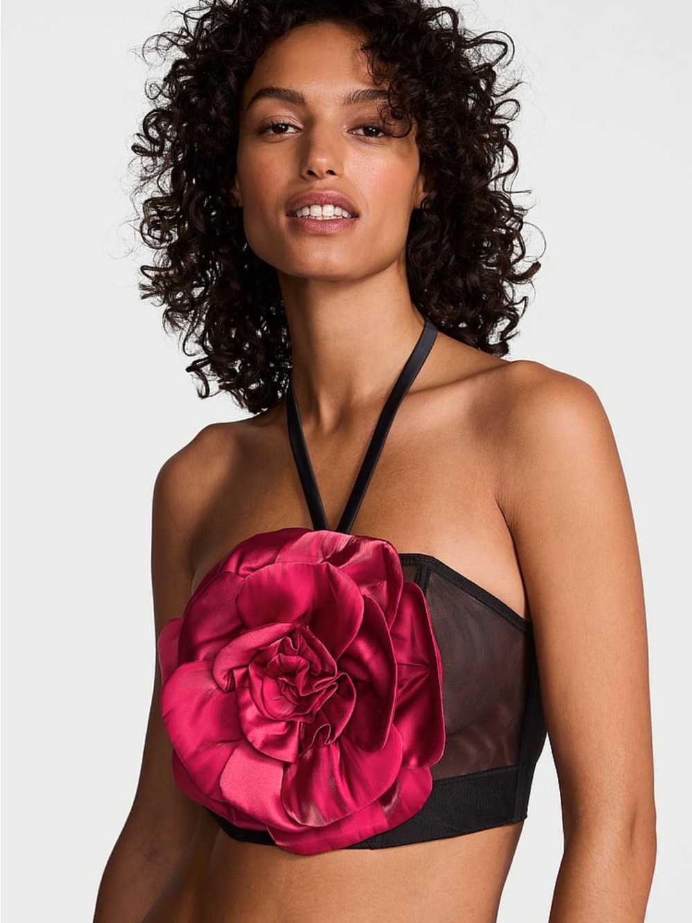 Victoria Secret Very Sexy Rose Corset Top size M